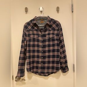 Navy women's flannel